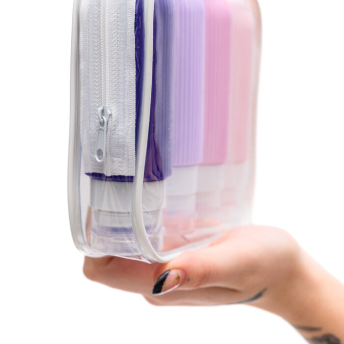 FromHeretoThereToiletryTravelBottlesinLavender2