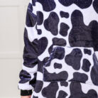 KidsOversizedHoodieBlanketinCow11