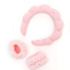 LostinthemomentheadbandandwristbandsetinPink